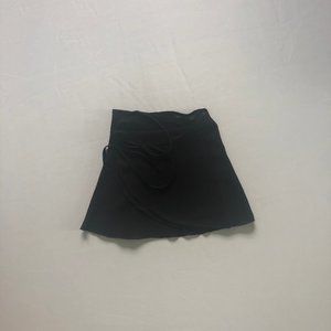 Black Ballet Wrap Skirt